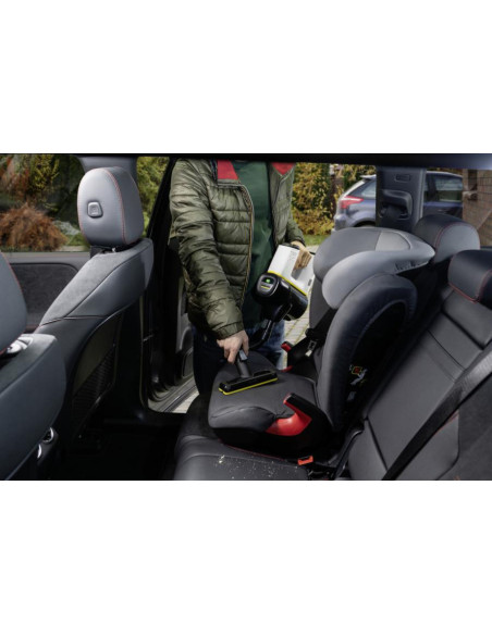 Vacuum Cleaner, KARCHER, Cordless vacuum cleaner VC 6 Cordless ourFamily Car, Dry, 2-in-1 stick vacuum, Black/Yellow, Bagless, 