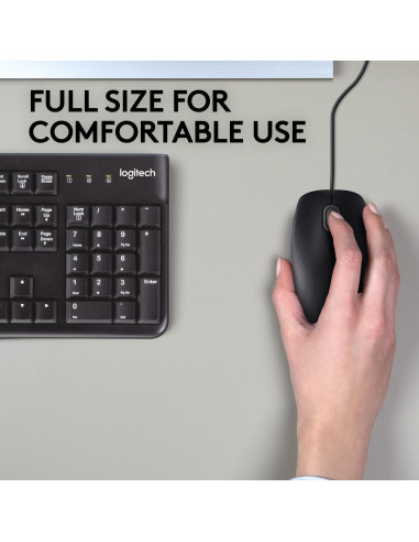 MOUSE USB OPTICAL B110 SILENT/BLACK 910-005508 LOGITECH