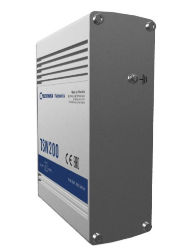 Switch, TELTONIKA, TSW2000000B0, PoE ports 8, 240 Watts, TSW200