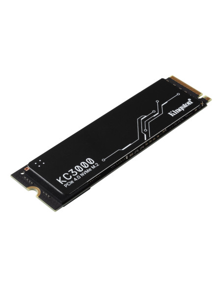 SSD, KINGSTON, KC3000, 2TB, M.2, NVMe, 3D TLC, Write speed 7000 MBytes/sec, Read speed 7000 MBytes/sec, MTBF 1800000 hours, SKC