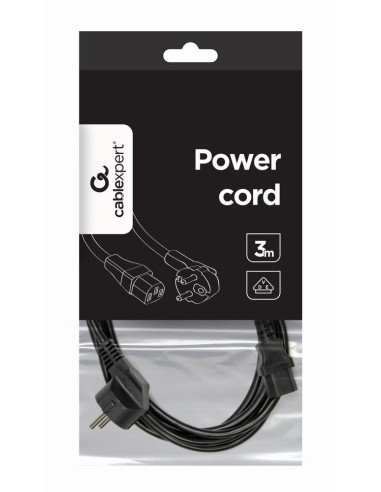 CABLE POWER EU 3M/PC-186-VDE-3M GEMBIRD
