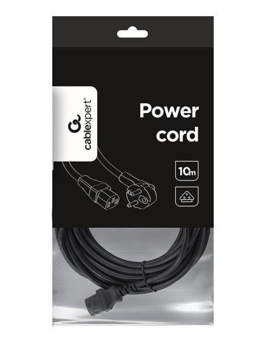 CABLE POWER EU 10M/PC-186-VDE-10M GEMBIRD
