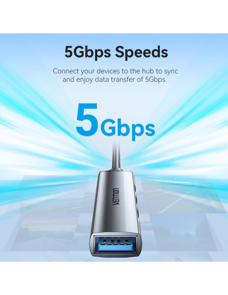 I/O HUB 4-IN-1 USB 3.0 MINI/0.15M CKOHB VENTION