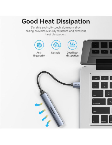 I/O HUB 4-IN-1 USB 3.0 MINI/0.15M CKOHB VENTION