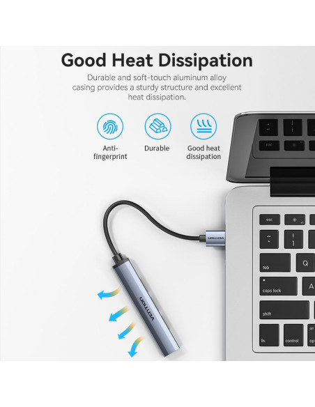 I/O HUB 4-IN-1 USB 3.0 MINI/0.15M CKOHB VENTION