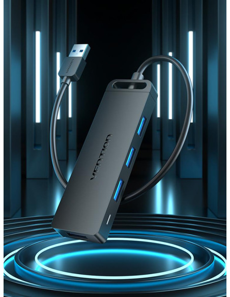 I/O HUB 4-IN-1 USB3.0/0.5M CHLBD VENTION