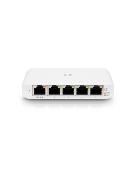 Switch, UBIQUITI, USW-Flex-Mini, 5x10Base-T / 100Base-TX / 1000Base-T, 1xRJ45, 1, PoE ports 1, USW-FLEX-MINI