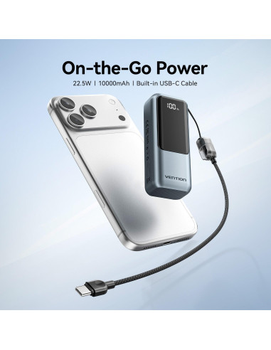 POWER BANK WRL 10000MAH 22.5W/FKOH0 VENTION