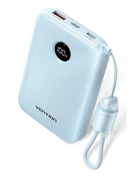 POWER BANK USB 10000MAH 22.5W/BLUE FKAL0-C VENTION