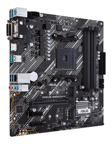 Mainboard, ASUS, AMD B550, SAM4, MicroATX, 2xPCI-Express 3.0 1x, 2xM.2, 1xPCI-Express 4.0 16x, Memory DDR4, Memory slots 4, 1x1
