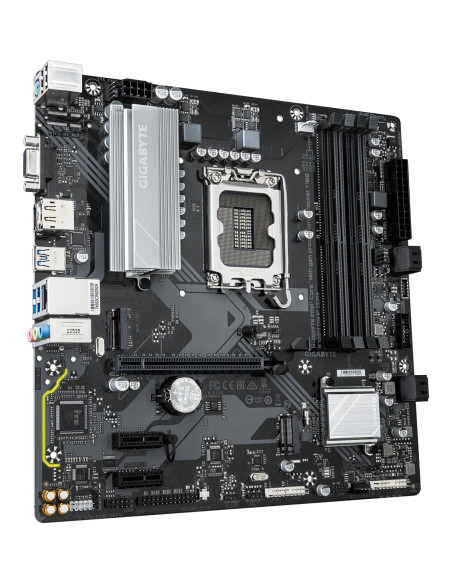Mainboard, GIGABYTE, Intel B760 Express, LGA1700, Micro-ATX, Memory DDR4, Memory slots 4, 2xPCI-Express 3.0 1x, 1xPCI-Express 4