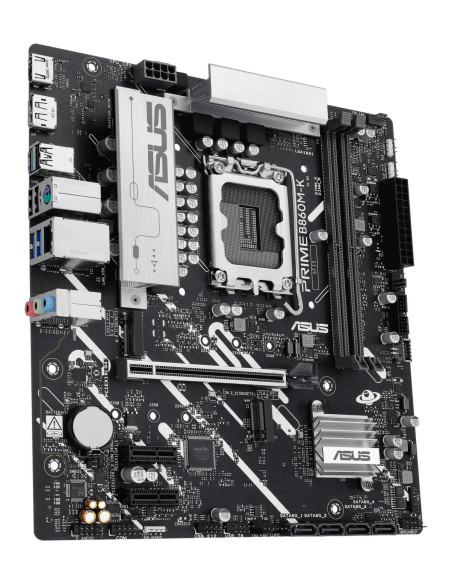 Mainboard, ASUS, Intel B860 Express, LGA1851, Micro-ATX, Memory DDR5, Memory slots 2, 2xPCI-Express 4.0 1x, 1xPCI-Express 4.0 1