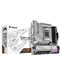 Mainboard, GIGABYTE, AMD B650, SAM5, Micro-ATX, Memory DDR5, Memory slots 4, B650MAELITEAXICE1.1