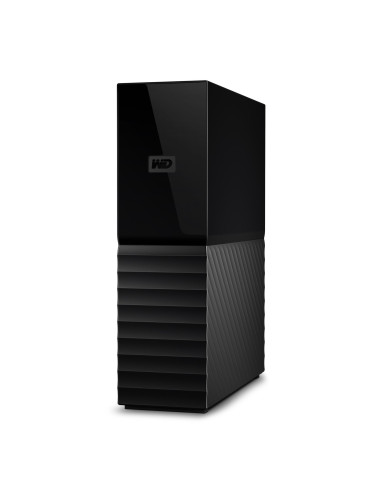 External HDD, WESTERN DIGITAL, My Book, 8TB, USB 3.0, Drives 1, Black, WDBBGB0080HBK-EESN