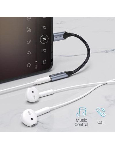 ADAPTER USB-C TO AUDIO 3.5MM/0.1M BGJHA VENTION