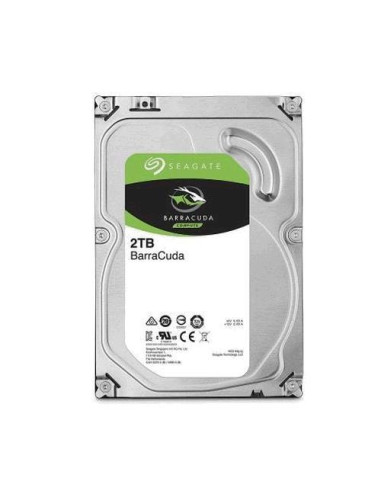 HDD, SEAGATE, Barracuda, 2TB, SATA 3.0, 256 MB, 7200 rpm, Discs/Heads 1/2, 3,5", ST2000DM008