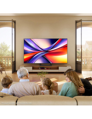 TV Set, HISENSE, 75 ", 4K Ultra HD, 3840 x 2160 pixels, Flat, 16:9, QLED, 75A7Q