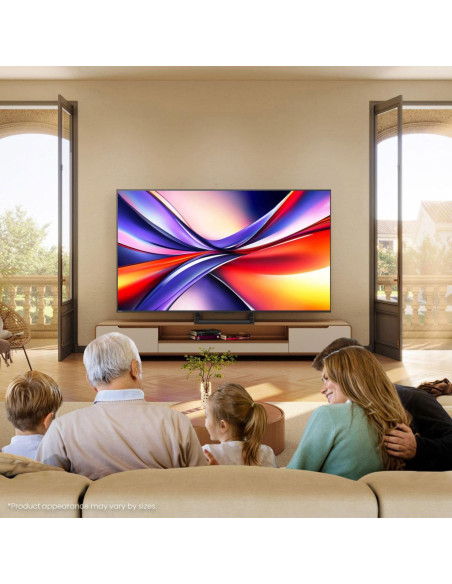 TV Set, HISENSE, 75 ", 4K Ultra HD, 3840 x 2160 pixels, Flat, 16:9, QLED, 75A7Q