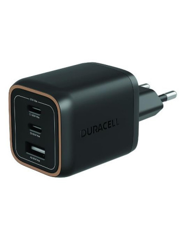 MOBILE CHARGER WALL 65W/BLACK DRACUSB25-EU DURACELL