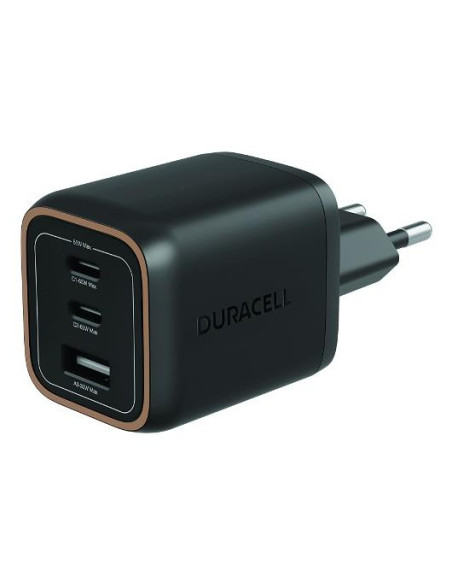 MOBILE CHARGER WALL 65W/BLACK DRACUSB25-EU DURACELL