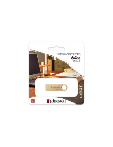 MEMORY DRIVE FLASH USB3.2 64GB/DTSE9G3/64GB KINGSTON
