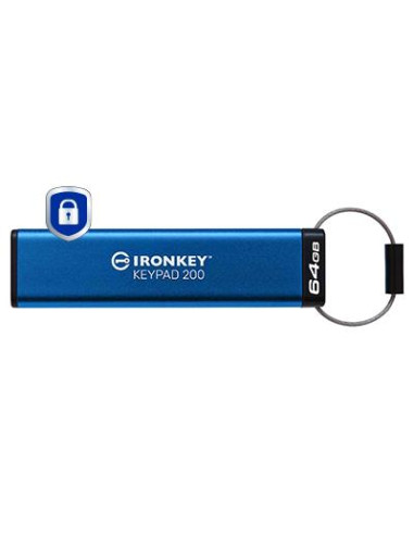 MEMORY DRIVE FLASH USB3.2/64GB IKKP200/64GB KINGSTON