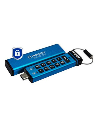 MEMORY DRIVE FLASH USB-C/128GB IKKP200C/128GB KINGSTON