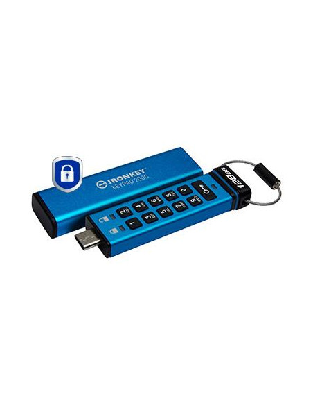 MEMORY DRIVE FLASH USB-C/128GB IKKP200C/128GB KINGSTON