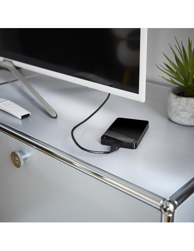 External HDD, INTENSO, 2TB, USB 3.2, Colour Black, 6021480