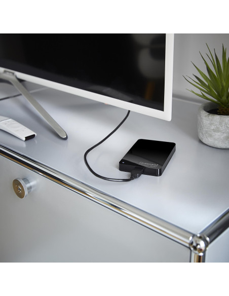 External HDD, INTENSO, 2TB, USB 3.2, Colour Black, 6021480