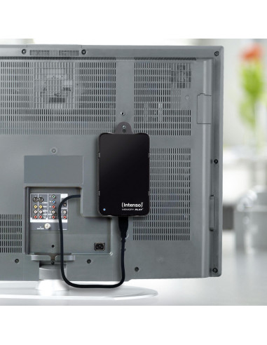 External HDD, INTENSO, 2TB, USB 3.2, Colour Black, 6021480