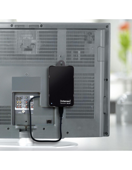 External HDD, INTENSO, 2TB, USB 3.2, Colour Black, 6021480