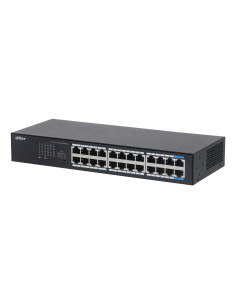 Switch, DAHUA, DH-S3024-24GT, Switch type Unmanaged, Switch layer L2, Rack mounting Yes, Stackable Yes, Form factor Desktop/Wal