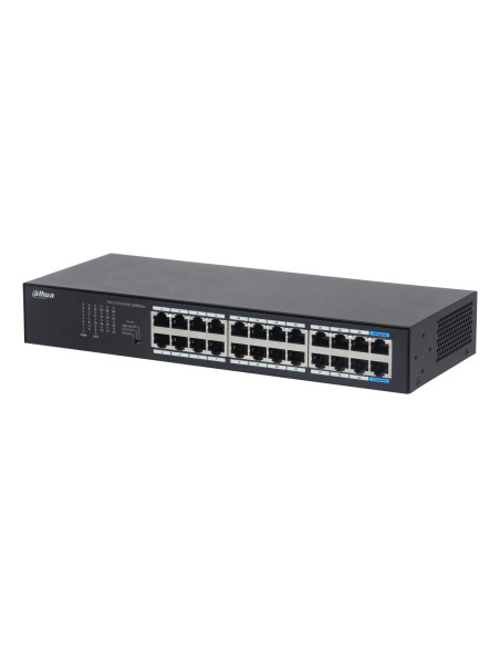 Switch, DAHUA, DH-S3024-24GT, Switch type Unmanaged, Switch layer L2, Rack mounting Yes, Stackable Yes, Form factor Desktop/Wal