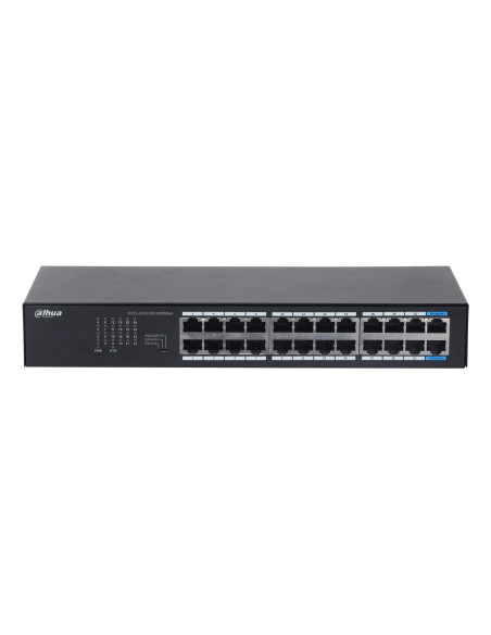 Switch, DAHUA, DH-S3024-24GT, Switch type Unmanaged, Switch layer L2, Rack mounting Yes, Stackable Yes, Form factor Desktop/Wal