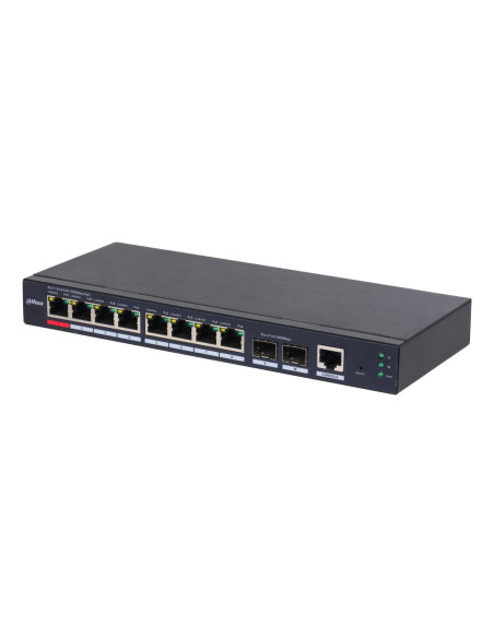 Switch, DAHUA, S4210-8GT-110, Switch type Managed, Switch layer L2, Form factor Desktop/Wall-Mounting, 8xRJ-45 ports, RJ-45 Por