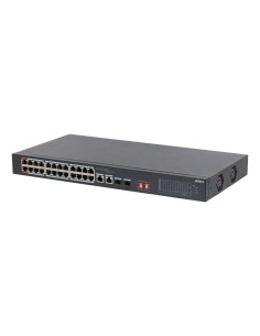 Switch, DAHUA, S3226-24ET-375, Switch type Unmanaged, Rack mounting Yes, 24xRJ-45 ports, RJ-45 Ports Type Fast Ethernet (10/100