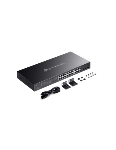 Switch, TP-LINK, Omada, SG2428LP, PoE ports 8, PoE+ ports 16, 150 Watts, SG2428LP