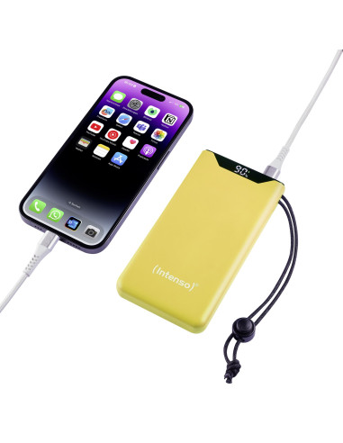 POWER BANK USB 10000MAH QC3.0/YELLOW F10000 7332039 INTENSO