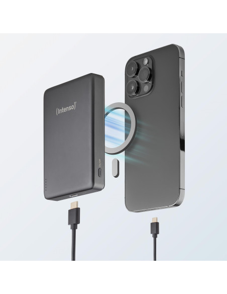 POWER BANK USB 10000MAH MAG/GREY 7344034 INTENSO