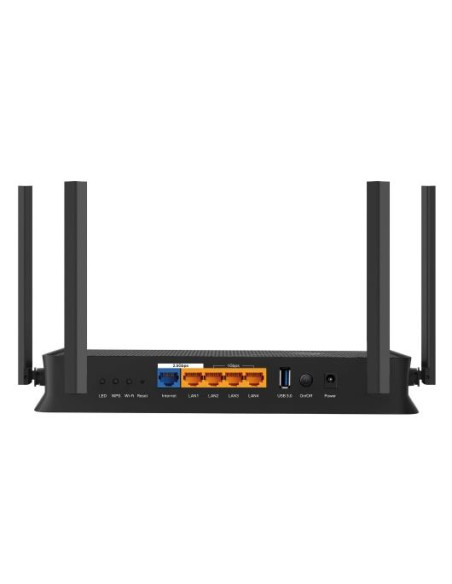 Wireless Router, TP-LINK, ARCHER BE3600, Wi-Fi 7 (802.11be), Data speed 2882 Mbit/s, Ethernet WAN Yes, WAN connection type RJ-4
