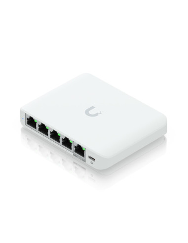 Switch, UBIQUITI, Flex Mini 2.5G, Type L2, 5x2.5GbE, USW-FLEX-2.5G-5
