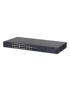 Switch, DAHUA, CS4220-16GT-190, Switch type Managed, Switch layer L2, Rack mounting Yes, Form factor 1U, 18xRJ-45 ports, RJ-45 