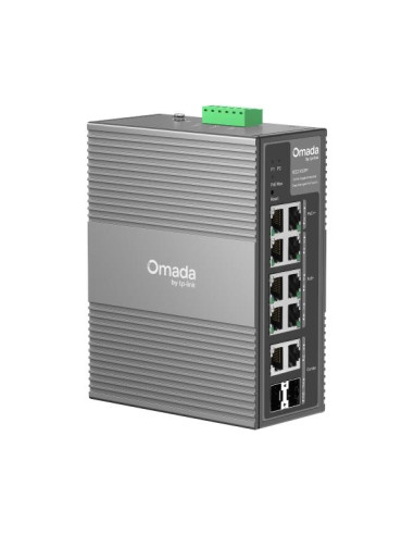 Switch, TP-LINK, IES210GPP, Switch type Managed, Rack mounting Yes, Form factor DIN rail, 8xRJ-45 ports, RJ-45 Ports Type Gigab