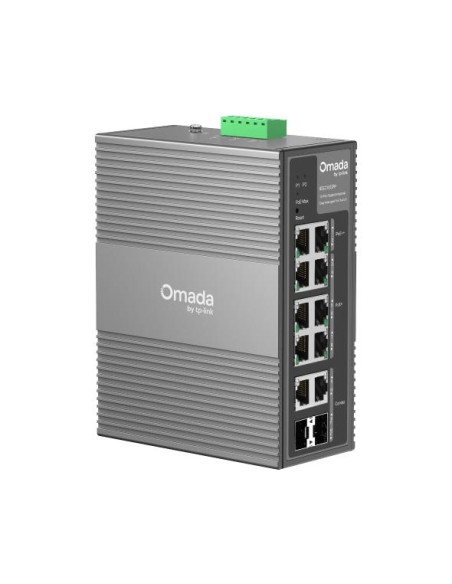 Switch, TP-LINK, IES210GPP, Switch type Managed, Rack mounting Yes, Form factor DIN rail, 8xRJ-45 ports, RJ-45 Ports Type Gigab