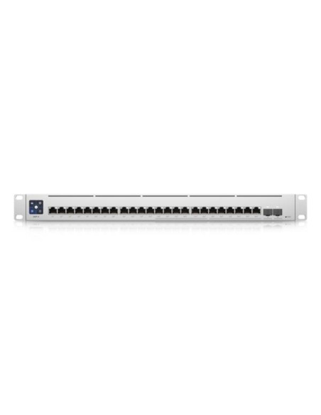 Switch, UBIQUITI, USW-ENTERPRISE-24-POE, Type L3, 2xSFP+, 12x1GbE, 12x2.5GbE, PoE ports 24, 400 Watts, USW-ENTERPRISE-24-POE
