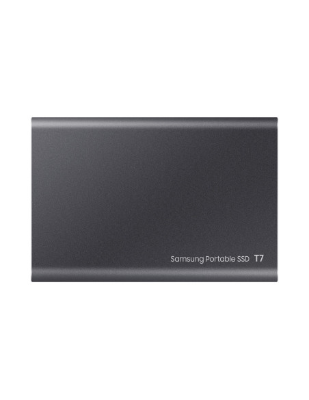 External SSD, SAMSUNG, T7, 2TB, USB 3.2, Write speed 1000 MBytes/sec, Read speed 1050 MBytes/sec, MU-PC2T0T/WW
