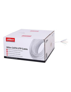CABLE CAT6 UTP 305M WHITE/PFM923I-6UN-C DAHUA