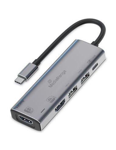 I/O HUB USB-C 5IN1/MRCS511 MEDIARANGE