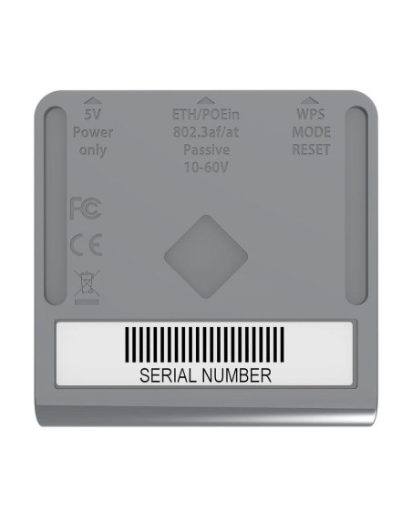 Access Point, MIKROTIK, IEEE 802.11 b/g, IEEE 802.11n, 1x10/100M, RBMAPL-2ND